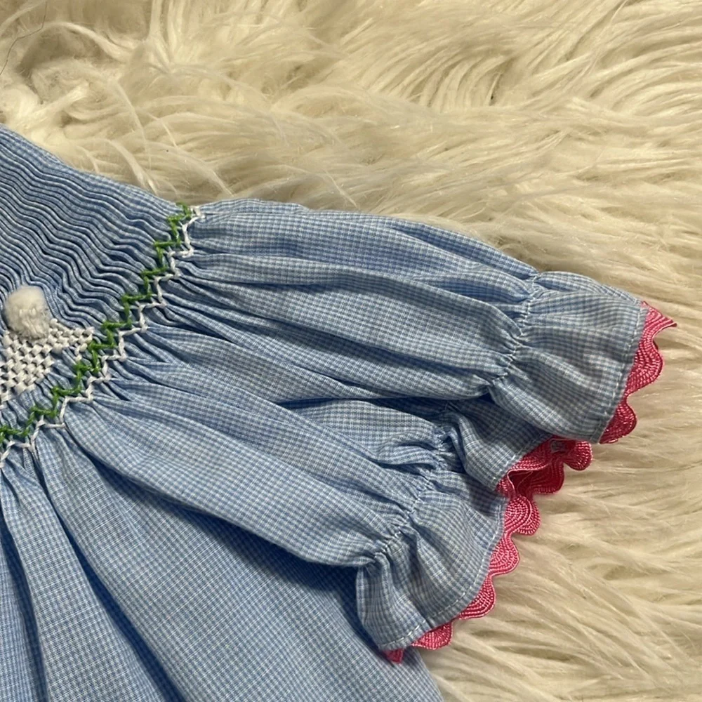 Delaney blue Bunny Dress